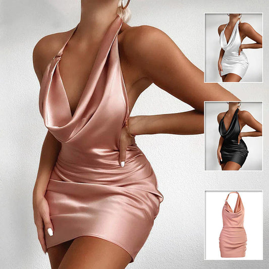 Backless Mini Dress