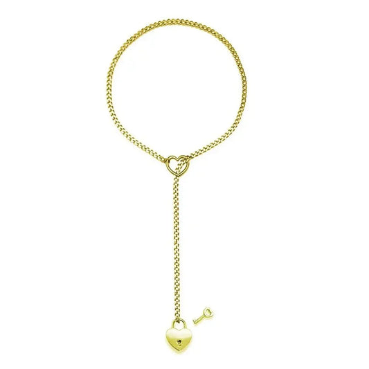 Heart Slip Chain Necklace